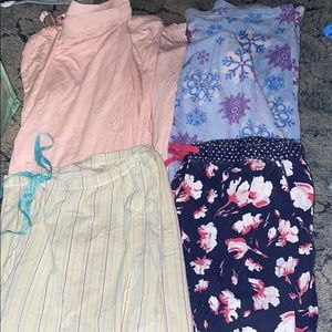 pajama pants bundle- various brands